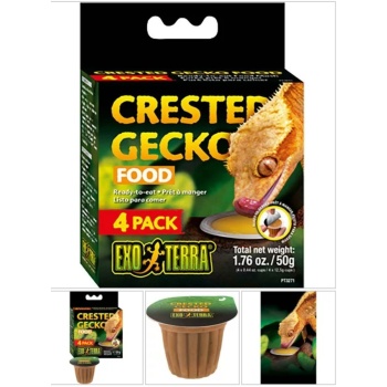 CRESTED GECKO FOOD 50GR 4ST EXOTERRA