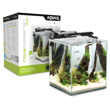 Aquael Set Duo 49 Litraa (kuutio 35x35x40cm)