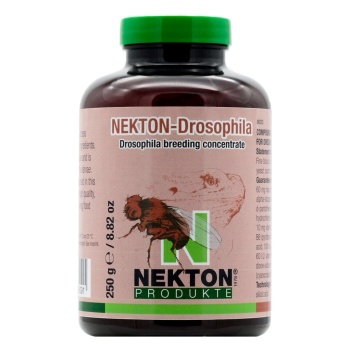 NEKTON DROSOPHILA 250G Ravintojauhe hedelmäkärpästen kasvatukseen.